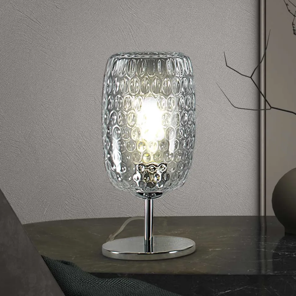 Lampada da Tavolo Artigianale in Vetro di Venezia Soffiato - Cloe Balloton