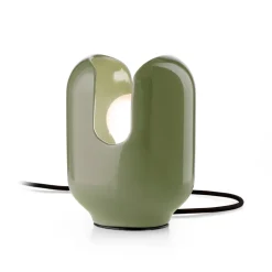 Lampada da Tavolo dallo Stile Moderno in Ceramica Made in Italy - Batucada