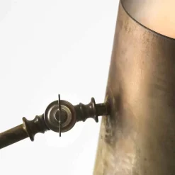 Lampada da tavolo industriale regolabile Reporter Il Fanale, made in Italy