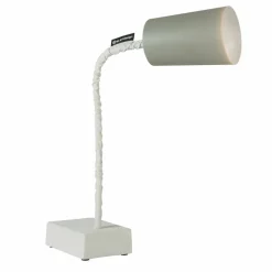 Lampada da tavolo In-es.artdesign Paint T2 stelo flessibile cemento