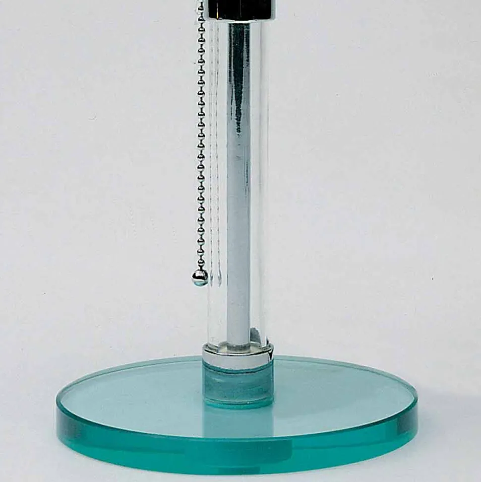 Lampada da Tavolo in Vetro con Paralume in Opalina Made in Italy - Dacca