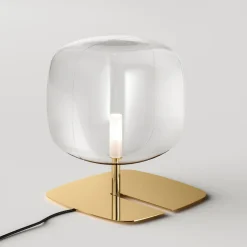 Lampada da Tavolo LED con Struttura in Metallo Made in Italy - Donatina