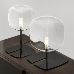 Lampada da Tavolo LED con Struttura in Metallo Made in Italy - Donatina