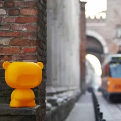 Lampada da tavolo luminosa a forma di orso Slide Pure, fatta in Italia