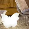 Lampada da Tavolo o Terra per Esterni o Interni, Farfalla Bianca - Farfallastar