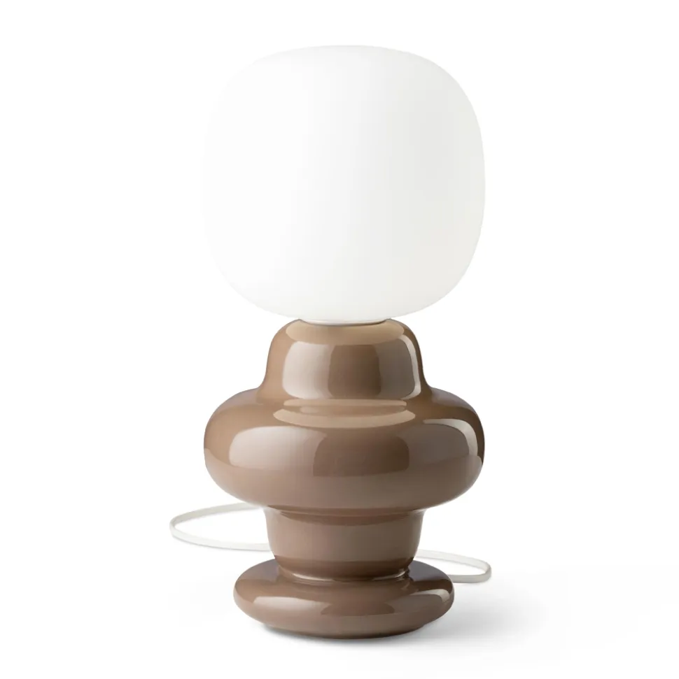 Lampada da Tavolo Realizzata in Ceramica e Vetro Made in Italy - Copacabana