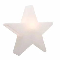 Lampada da Tavolo Solare o a LED, di Design a Stella in Polietilene - Ringostar