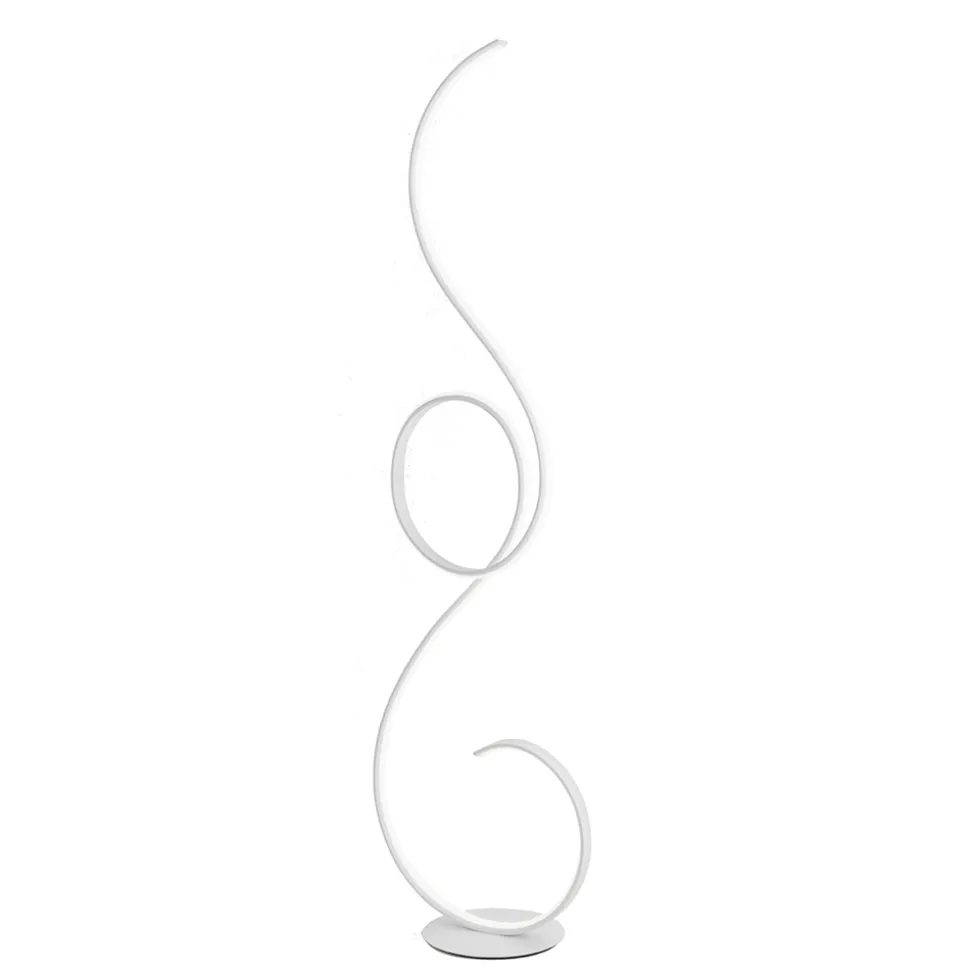 Lampada da Terra a LED con Struttura in Metallo Verniciato Design- Clack