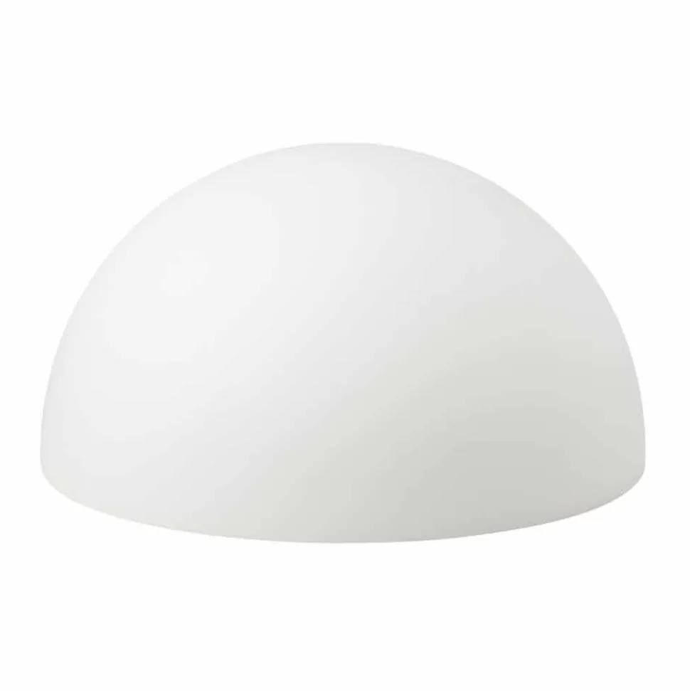 Lampada da Terra a Semisfera Attacco a Scelta 2 Misure Design Moderno - Semistar