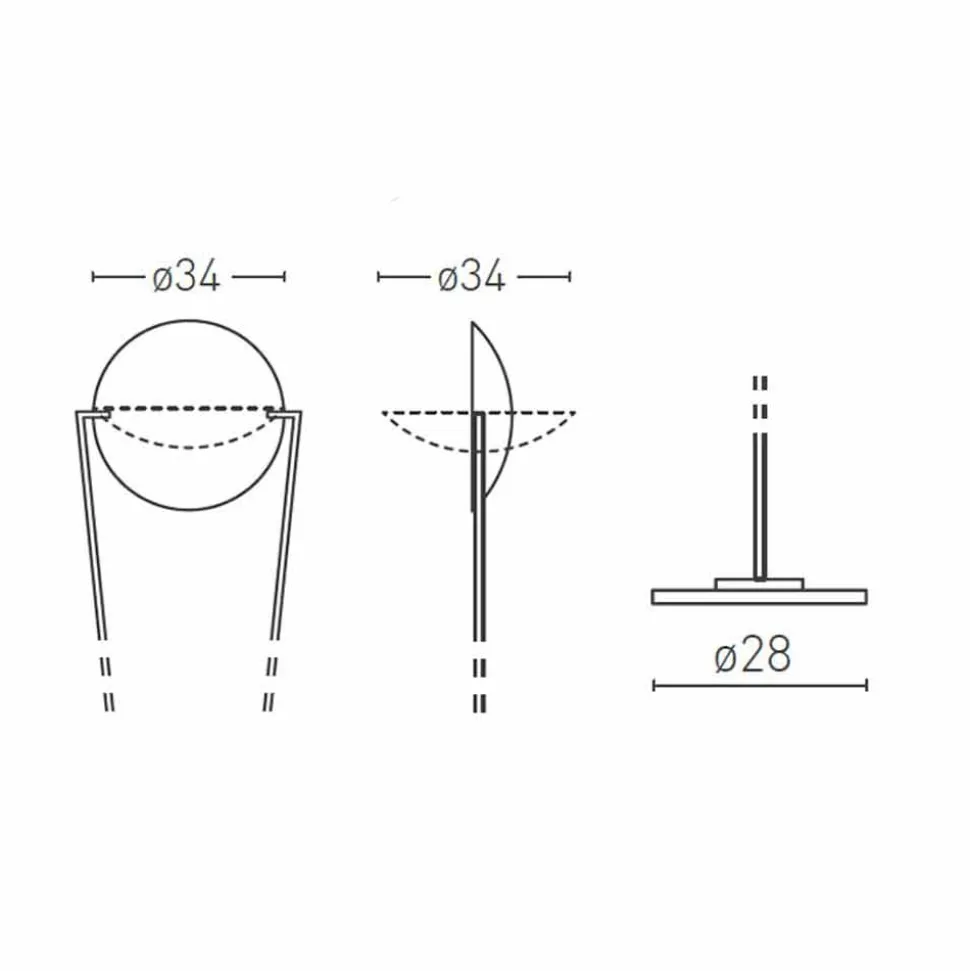 Lampada da Terra con Struttura in Metallo e LED Integrato Made in Italy - Rione