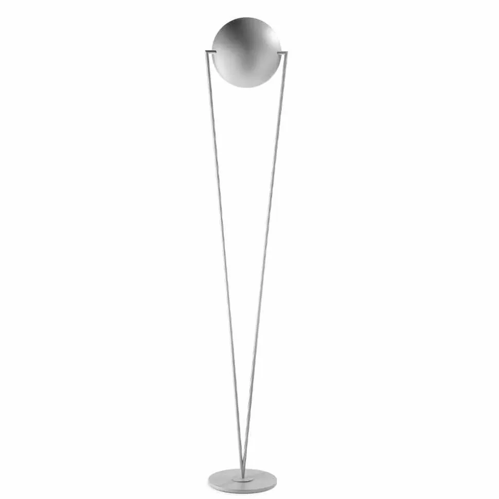 Lampada da Terra con Struttura in Metallo e LED Integrato Made in Italy - Rione