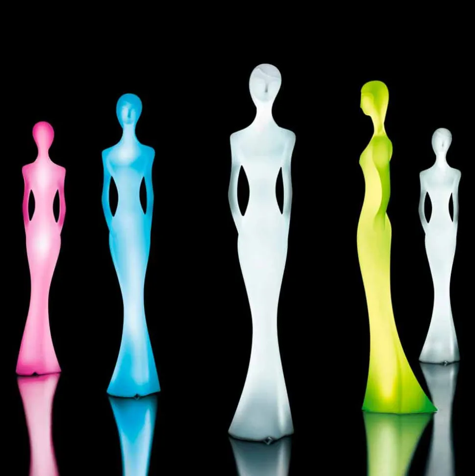 Lampada da Terra da Giardino con Luce Led RGBW Design a Statua - Penelope by Myyour