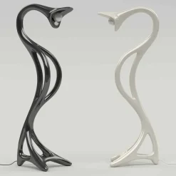 Lampada da terra design moderno Drago made in Italy