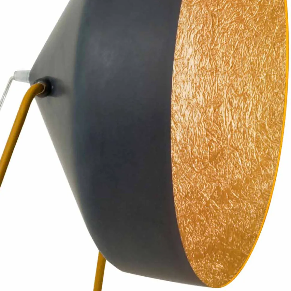Lampada da terra di design In-es.artdesign Cyrcus F Lavagna in resina