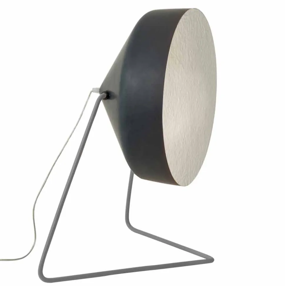 Lampada da terra di design In-es.artdesign Cyrcus F Lavagna in resina