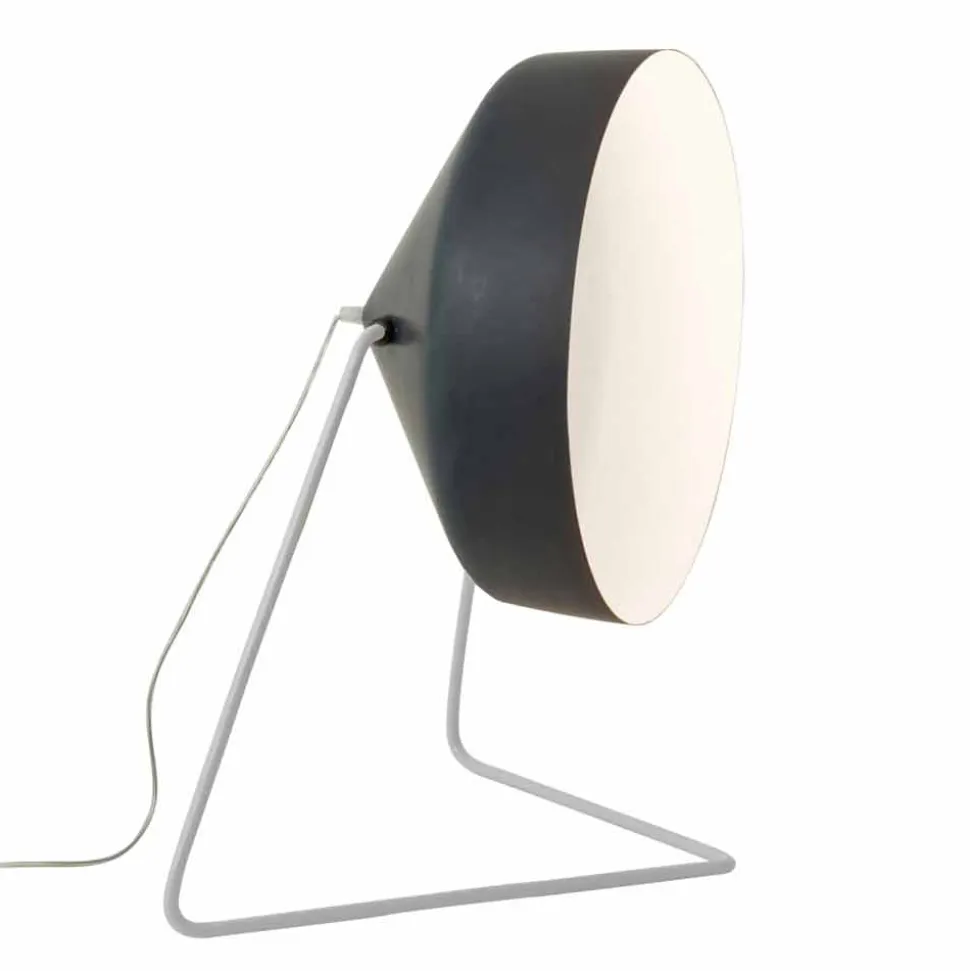 Lampada da terra di design In-es.artdesign Cyrcus F Lavagna in resina