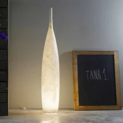 Lampada da terra H142cm moderno design In-es.artdesign Tank 1 colorata