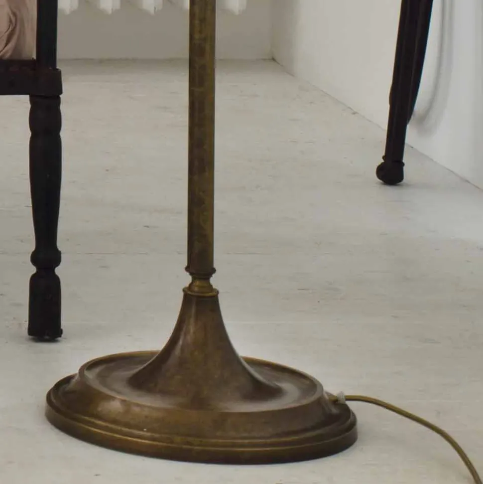 Lampada da terra in ceramica stile liberty Anita Il Fanale