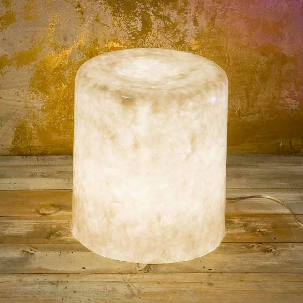 Lampada da terra in nebulite In-es.artdesign Bin F Nebula di design