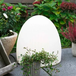 Lampada da Terra in Polietilene Attacco Led, Solare o E27 Design - Massostar