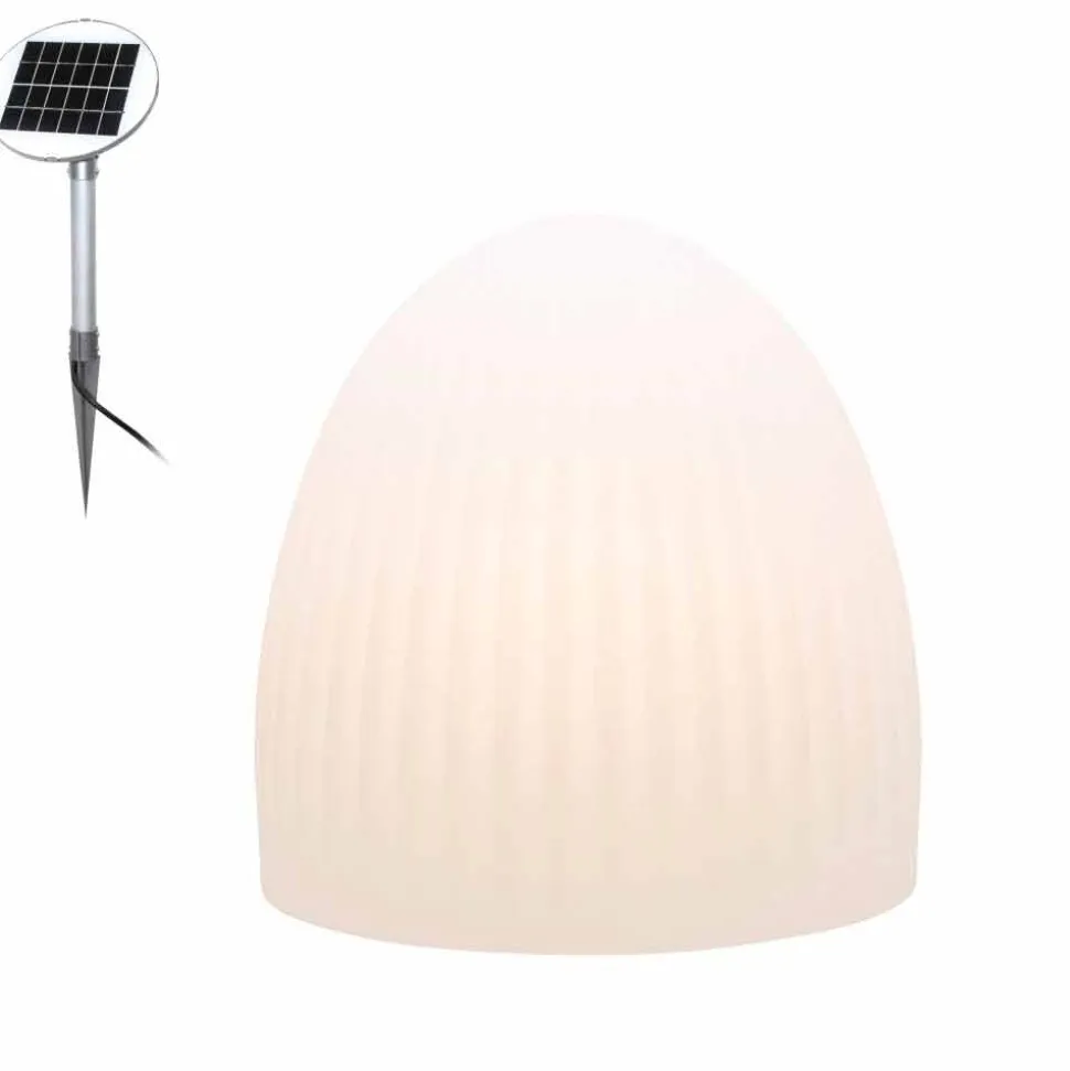 Lampada da Terra in Polietilene Attacco Led, Solare o E27 Design - Massostar