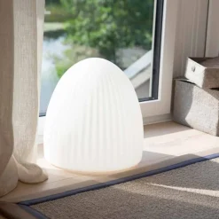 Lampada da Terra in Polietilene Attacco Led, Solare o E27 Design - Massostar