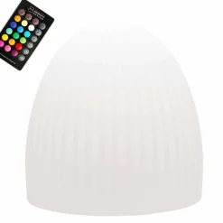 Lampada da Terra in Polietilene Attacco Led, Solare o E27 Design - Massostar