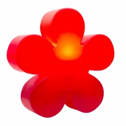 Lampada da Terra o Tavolo a Forma di Fiore Colorato, Attacco Solare - Fiorestar