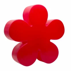 Lampada da Terra o Tavolo a Forma di Fiore Colorato, Attacco Solare - Fiorestar