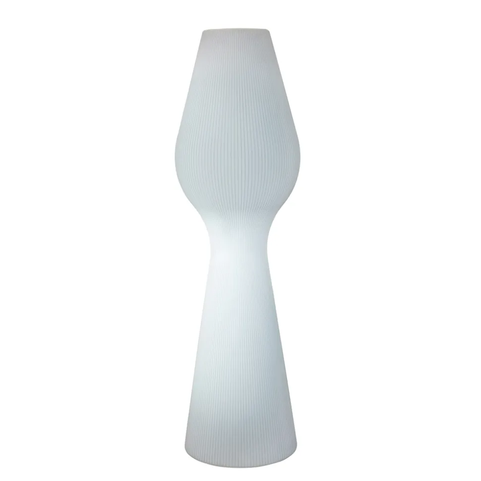 Lampada da Terra per Esterni in Polietilene con Luce Led Made in Italy - Reyes