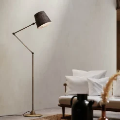 Lampada da terra stile industriale regolabile Reporter Il Fanale
