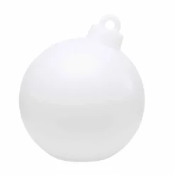 Lampada di Decoro da Interno o Esterno Palla di Natale Rossa, Bianca - Pallastar