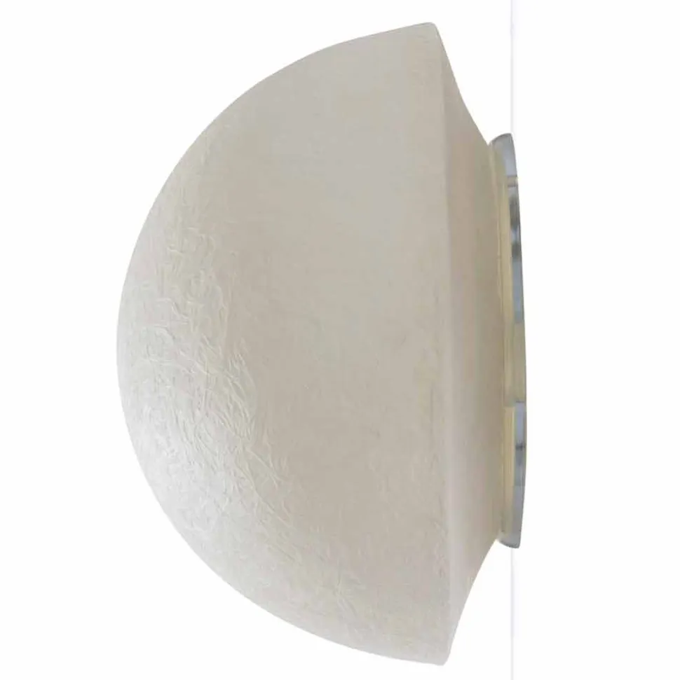 Lampada di design a muro In-es.artdesign Button in colorata nebulite