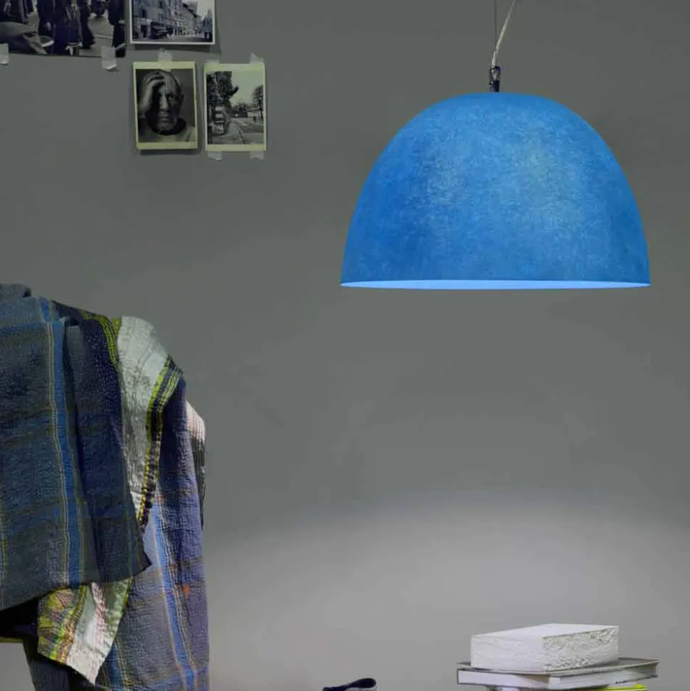 Lampada di design a sospensione In-es.artdesign H2o Nebulite colorata