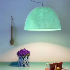 Lampada di design a sospensione In-es.artdesign H2o Nebulite colorata