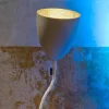 Lampada di design da terra In-es.artdesign Flower Cemento verniciata