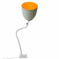 Lampada di design da terra In-es.artdesign Flower Cemento verniciata