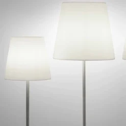 Lampada di design da terra Slide Ali Baba Steel metallo made in Italy