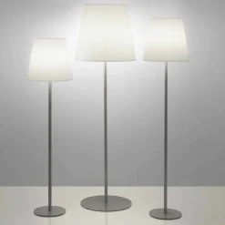 Lampada di design da terra Slide Ali Baba Steel metallo made in Italy