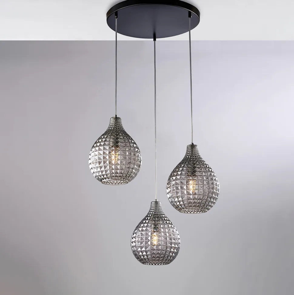Lampada di Design in Vetro e Metallo Made in Italy per Arredare con Stile - Atlas
