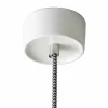 Lampada di design sospesa in ceramica rossa fatta in Italia Asia