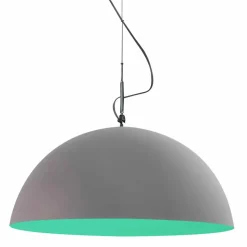 Lampada di design sospesa In-es.artdesign Mezza Luna Cemento vernice