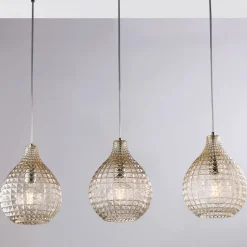 Lampada Elegante in Vetro e Metallo Made in Italy per Interni Raffinati - Atlas