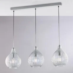 Lampada Elegante in Vetro e Metallo Made in Italy per Interni Raffinati - Atlas