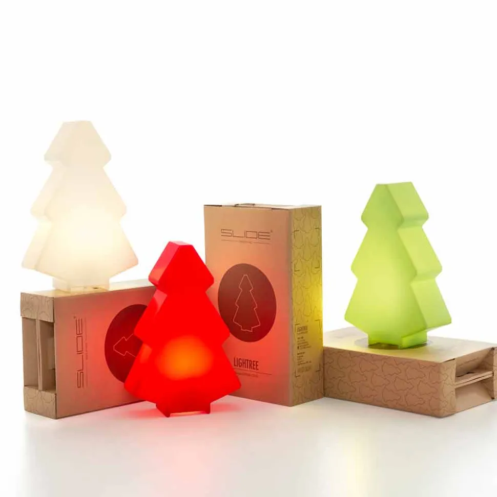 Lampada esterno decorativa Slide Lightree albero di natale made Italy