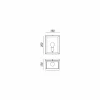 Lampada industriale da parete in ottone e vetro Quadro Il Fanale