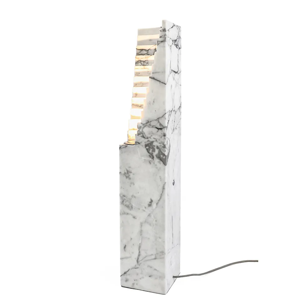 Lampada in Marmo Paonazzo e Diverse Misure Made in Italy - Daichi