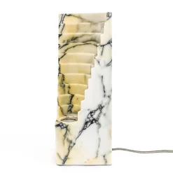 Lampada in Marmo Paonazzo e Diverse Misure Made in Italy - Daichi