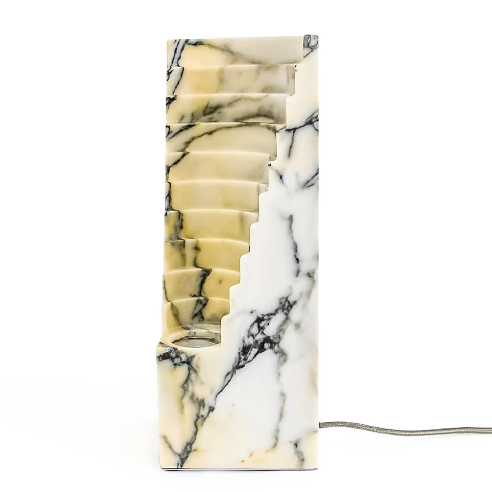 Lampada in Marmo Paonazzo e Diverse Misure Made in Italy - Daichi
