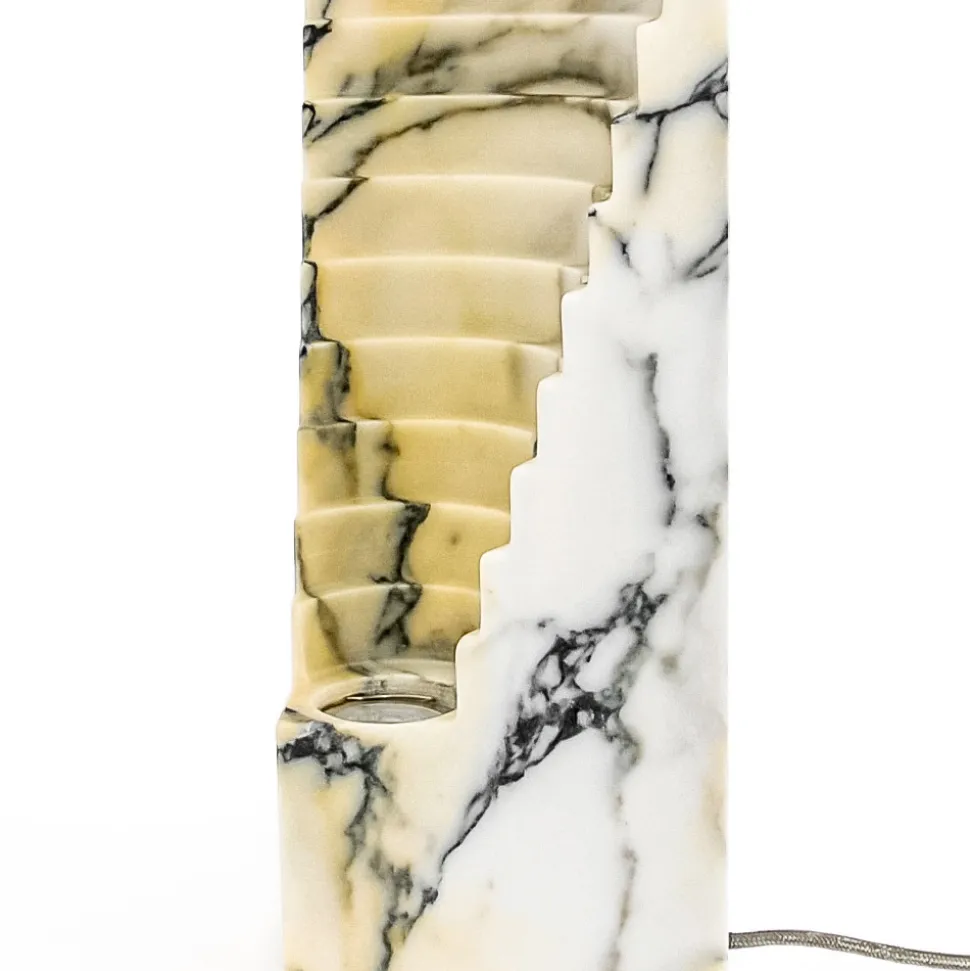 Lampada in Marmo Paonazzo e Diverse Misure Made in Italy - Daichi